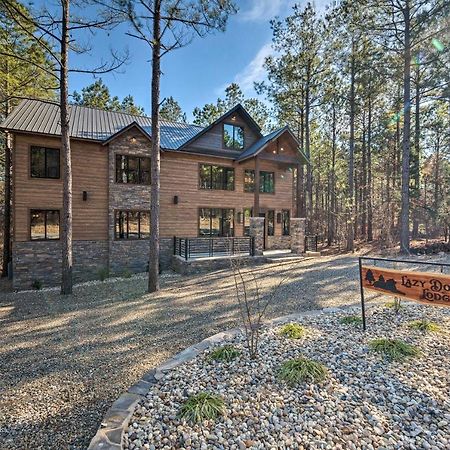 Broken Bow Lazy Dog Lodge With Hot Tub, Pool Table Extérieur photo