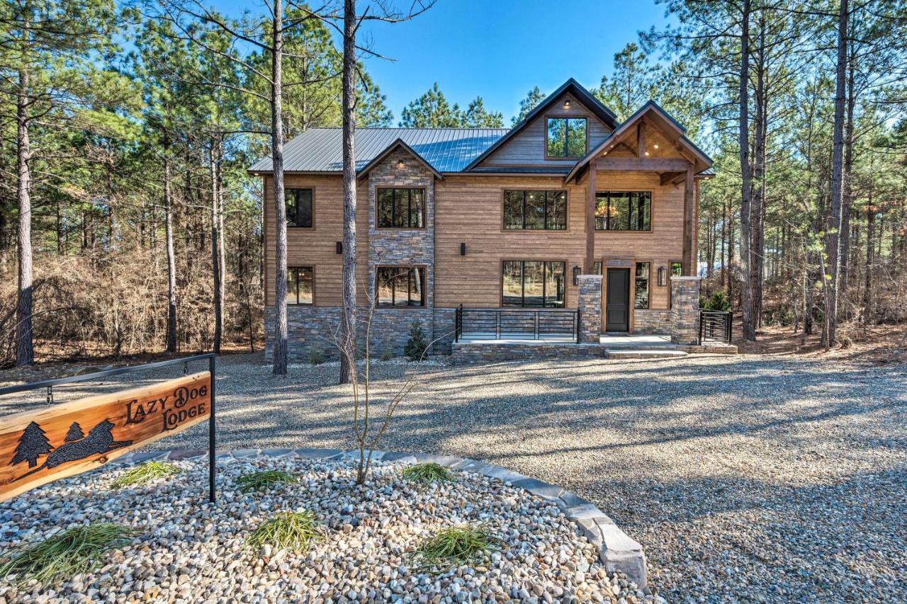 Broken Bow Lazy Dog Lodge With Hot Tub, Pool Table Extérieur photo