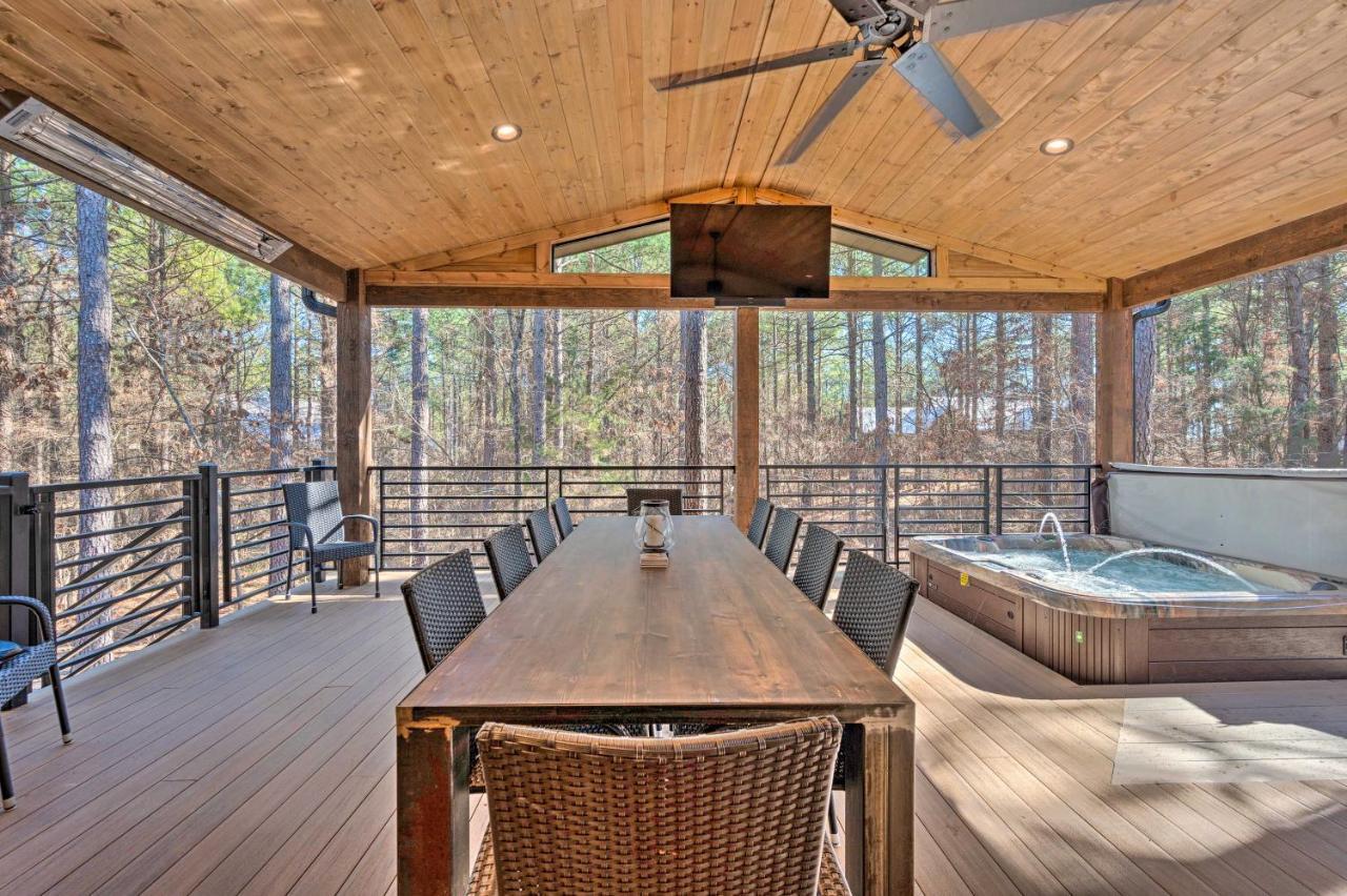 Broken Bow Lazy Dog Lodge With Hot Tub, Pool Table Extérieur photo