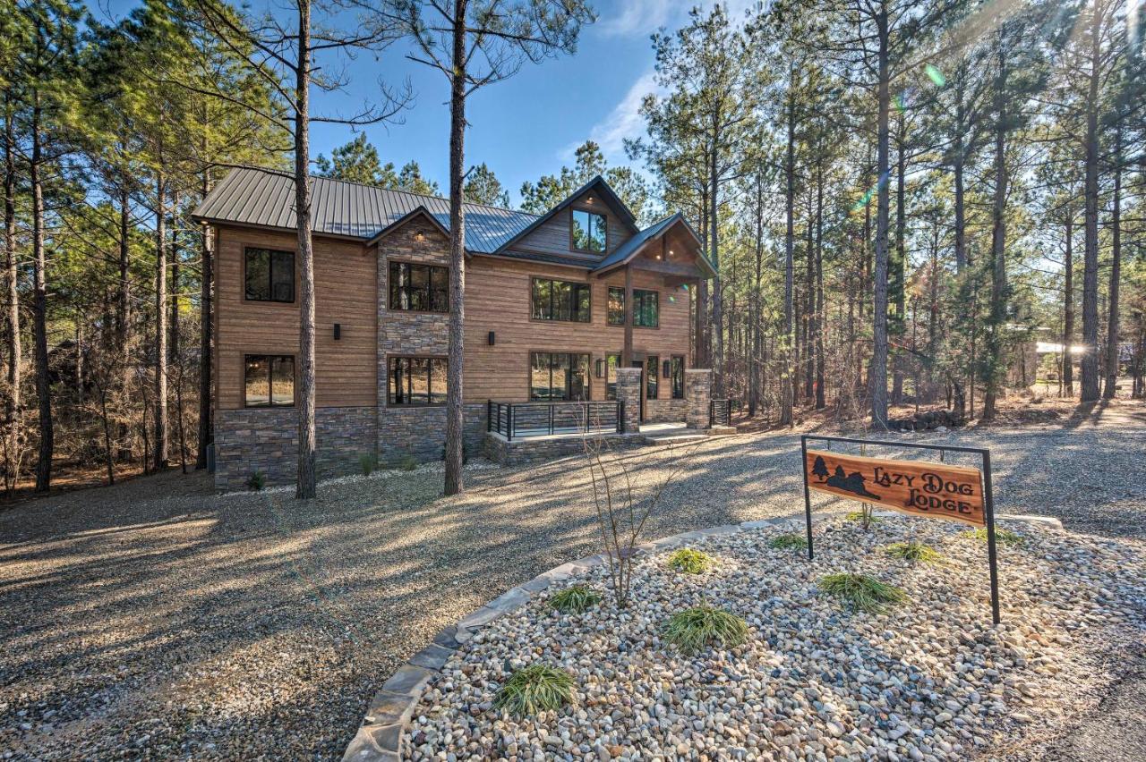 Broken Bow Lazy Dog Lodge With Hot Tub, Pool Table Extérieur photo