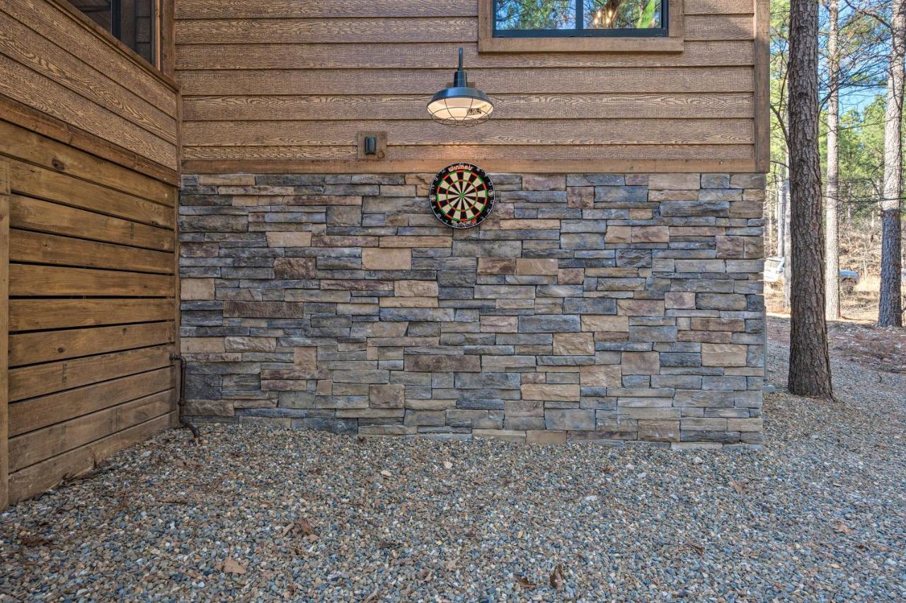 Broken Bow Lazy Dog Lodge With Hot Tub, Pool Table Extérieur photo