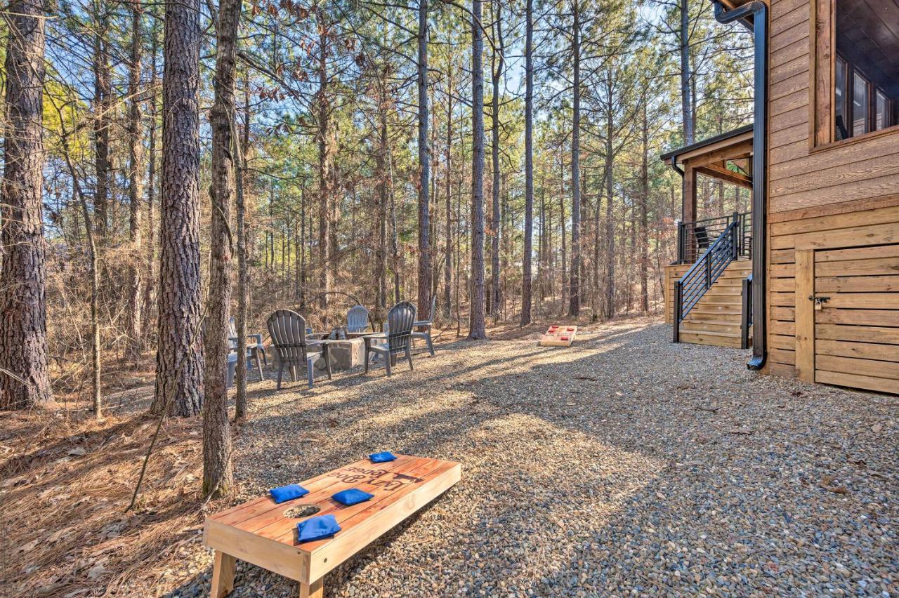 Broken Bow Lazy Dog Lodge With Hot Tub, Pool Table Extérieur photo