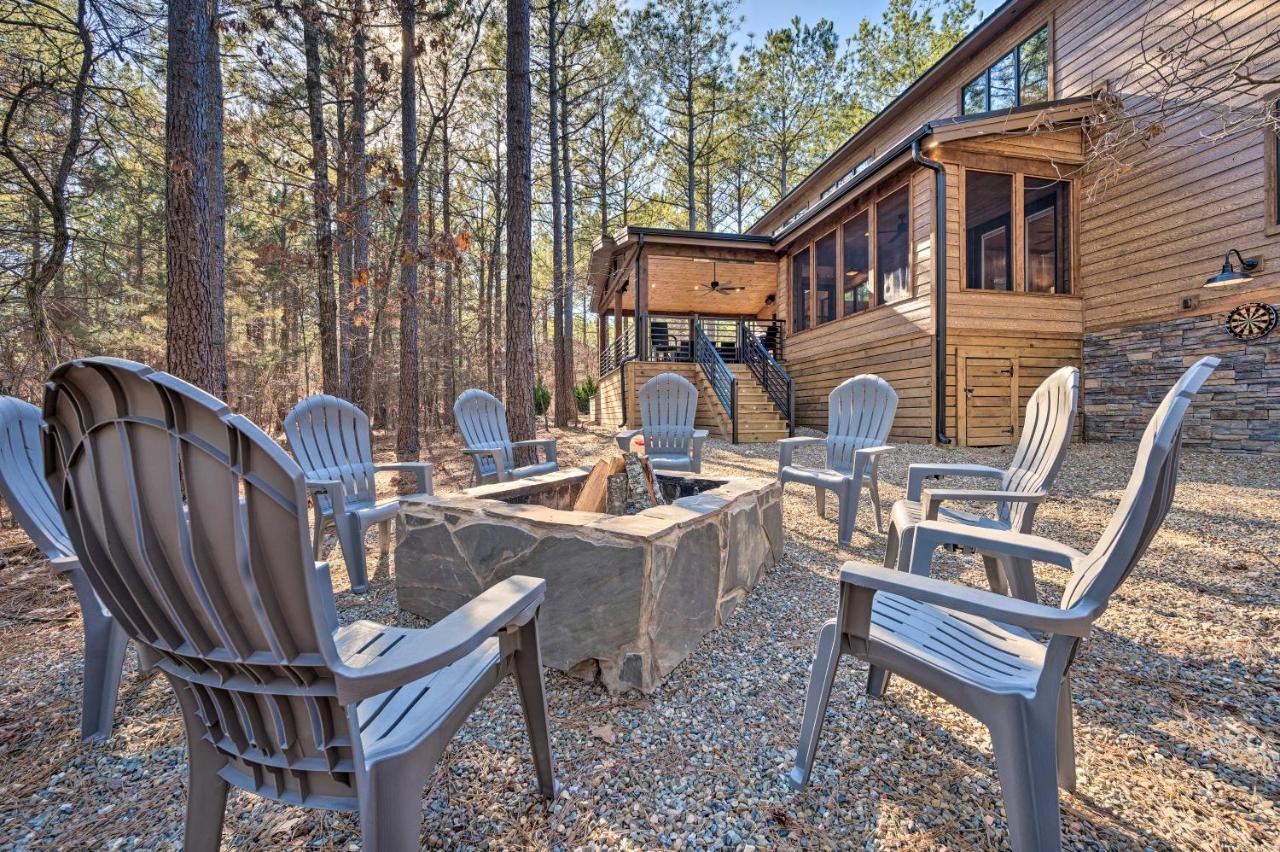 Broken Bow Lazy Dog Lodge With Hot Tub, Pool Table Extérieur photo